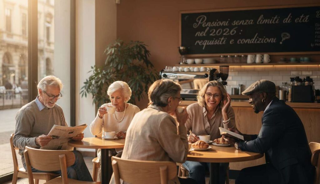 Pensioni senza limiti di età nel 2026: requisiti e condizioni